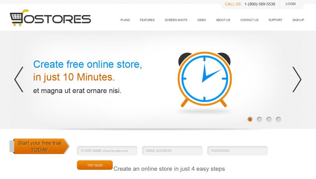gostores gostores website screenshot