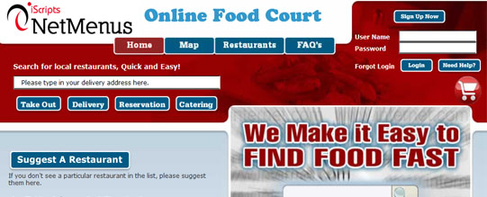 online food court netmenus