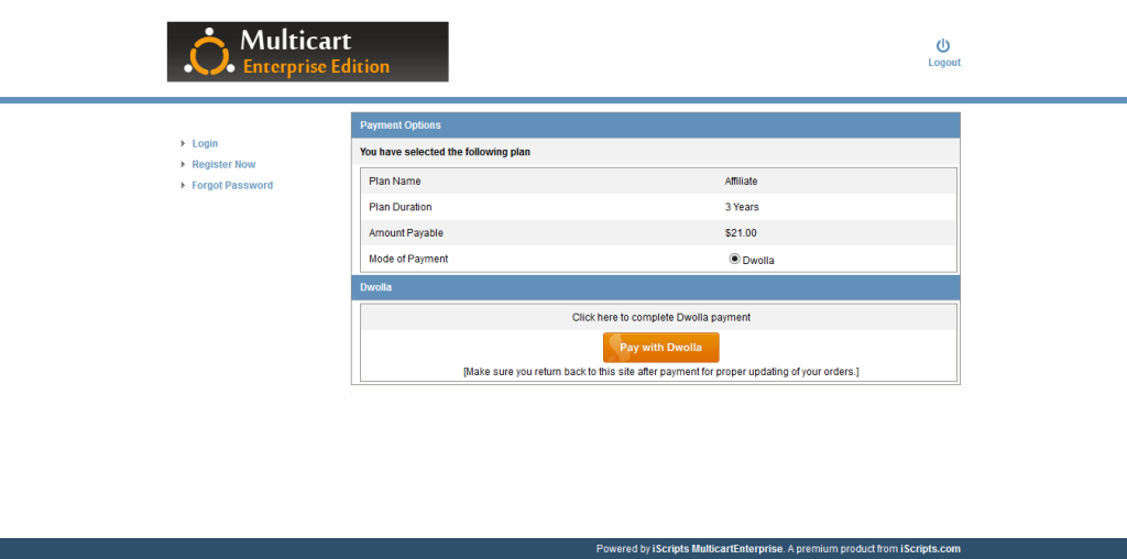 mce | iScripts Blog Multicart