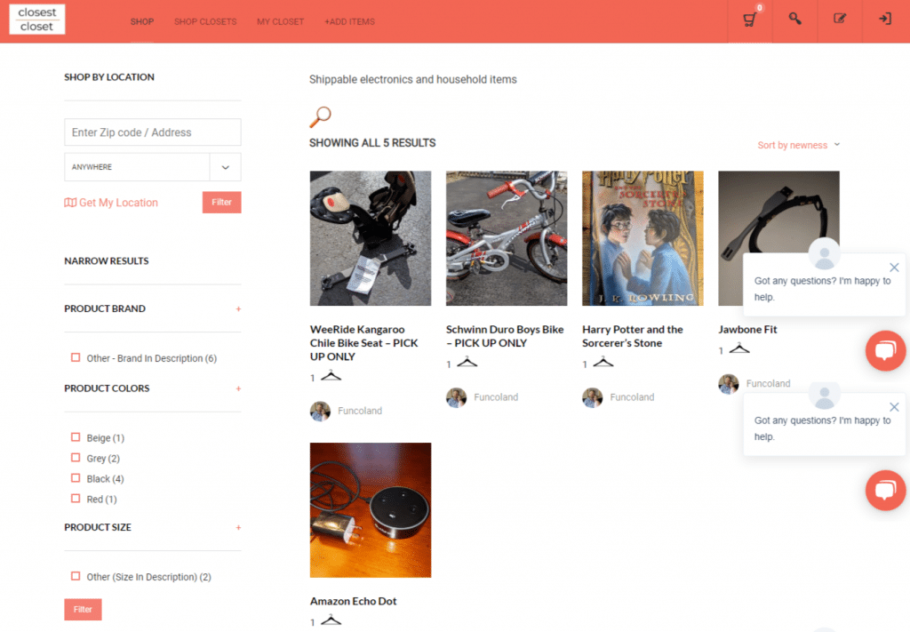 screenshot-closestcloset-com-product-category-other-1603434804823 | iScripts Blog closest closet ecommerce marketplace