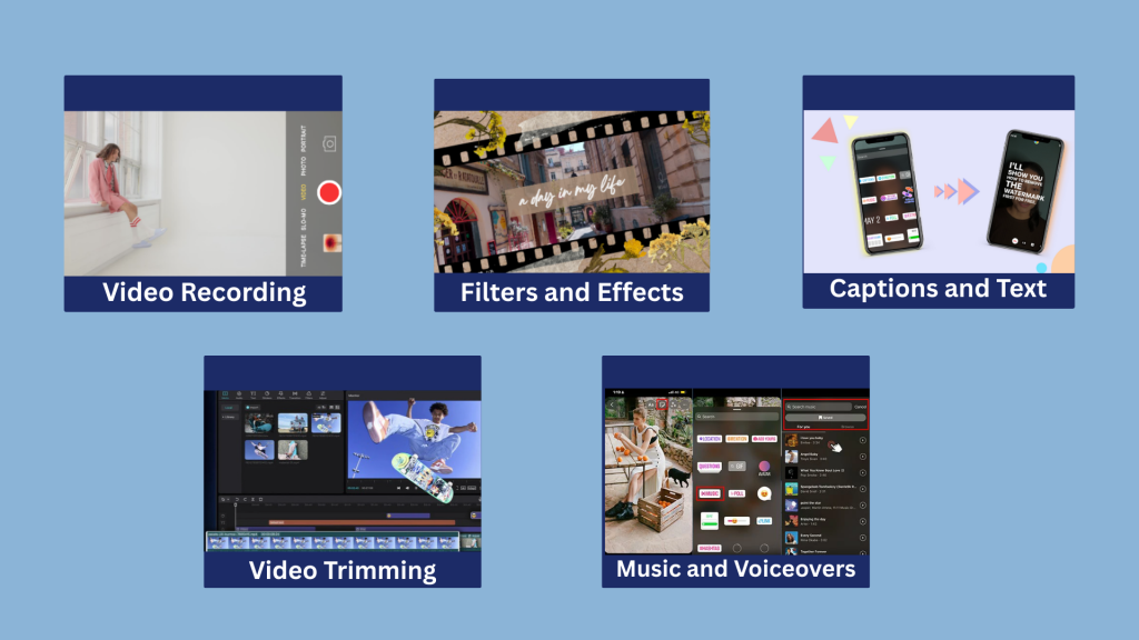 features of video editors