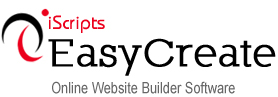 iScripts EasyCreate Online Website Builder Software